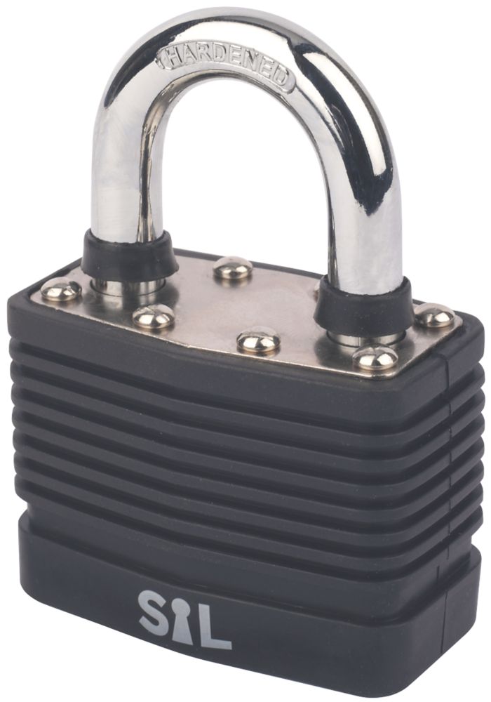 Image of Smith & Locke Laminated Steel Water-Resistant Padlock 55mm 