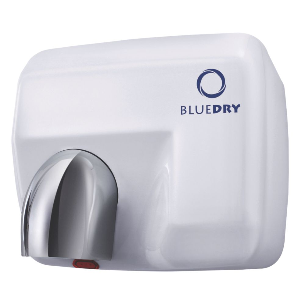 Image of BlueDry Blue Storm High Speed Hand Dryer White 2.3kW 