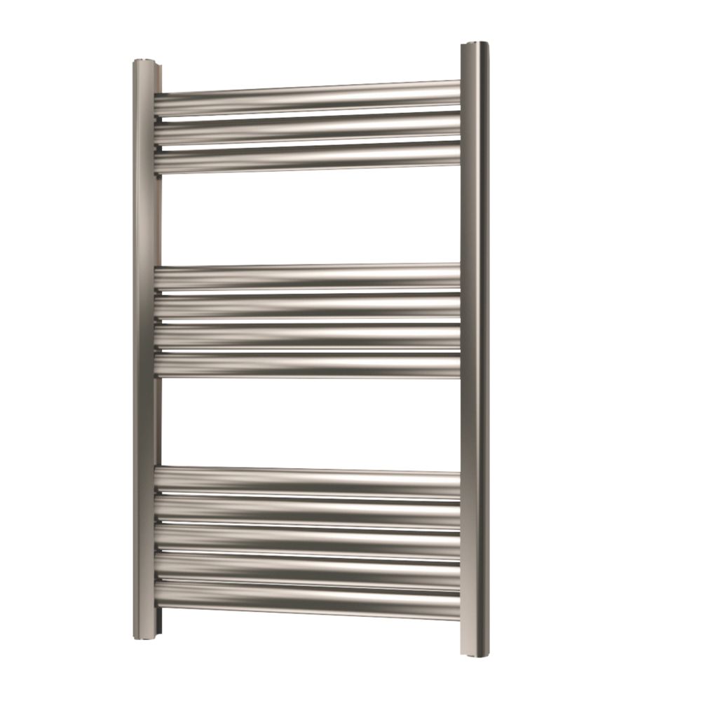 Image of Towelrads Eton Designer Towel Radiator 800mm x 500mm Grey / Silver 1166BTU 