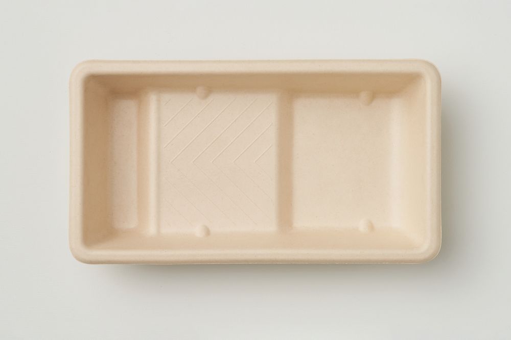 Image of LickTools 4" Sugar Cane ECO Paint Tray Beige 
