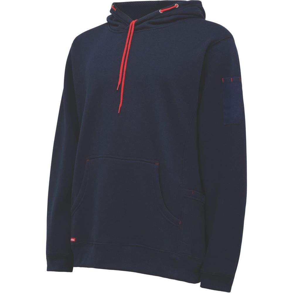 Image of Hard Yakka Brushed Fleece Hoodie Navy Medium 38" Chest 