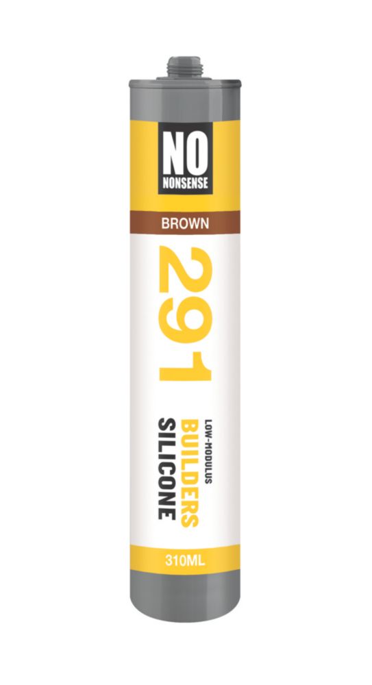 Image of No Nonsense Builders Silicone Brown 310ml 