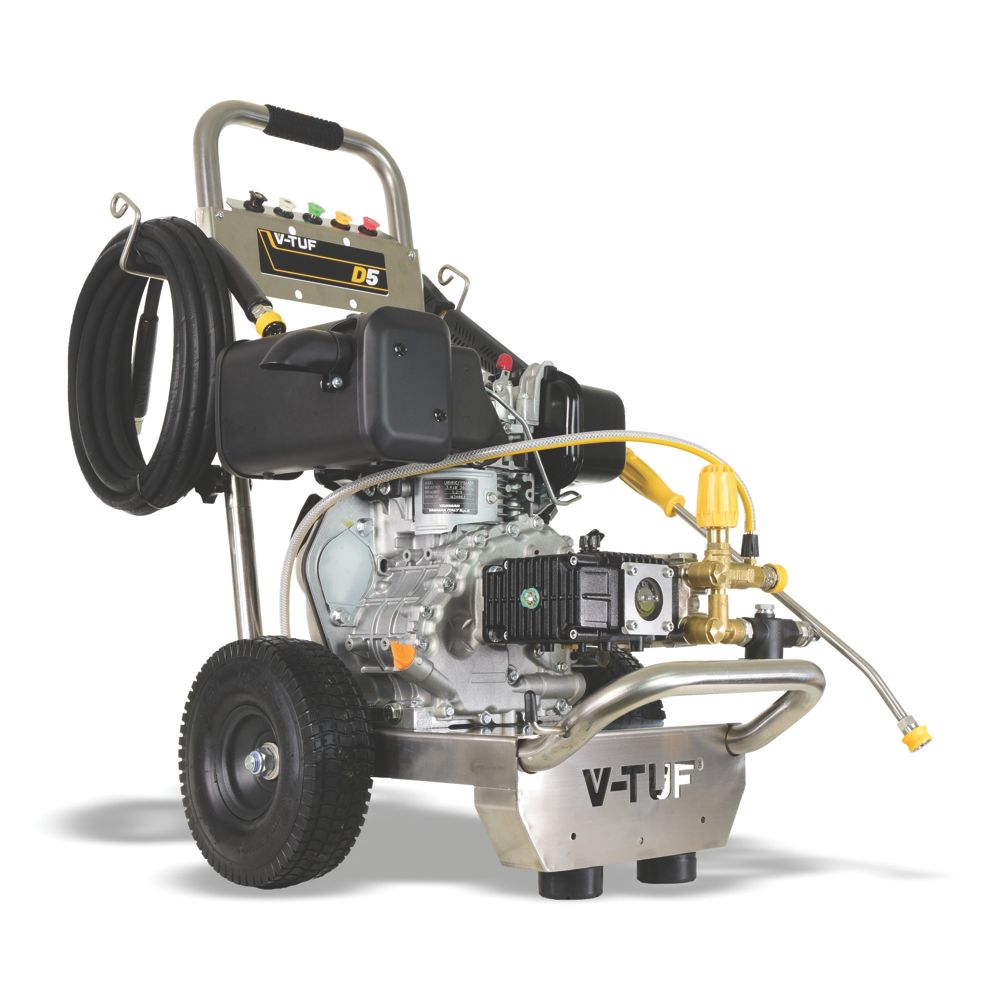 Image of V-Tuf VTUFD5-DD13150 200bar Diesel Industrial Pressure Washer 219cc 4.8hp 