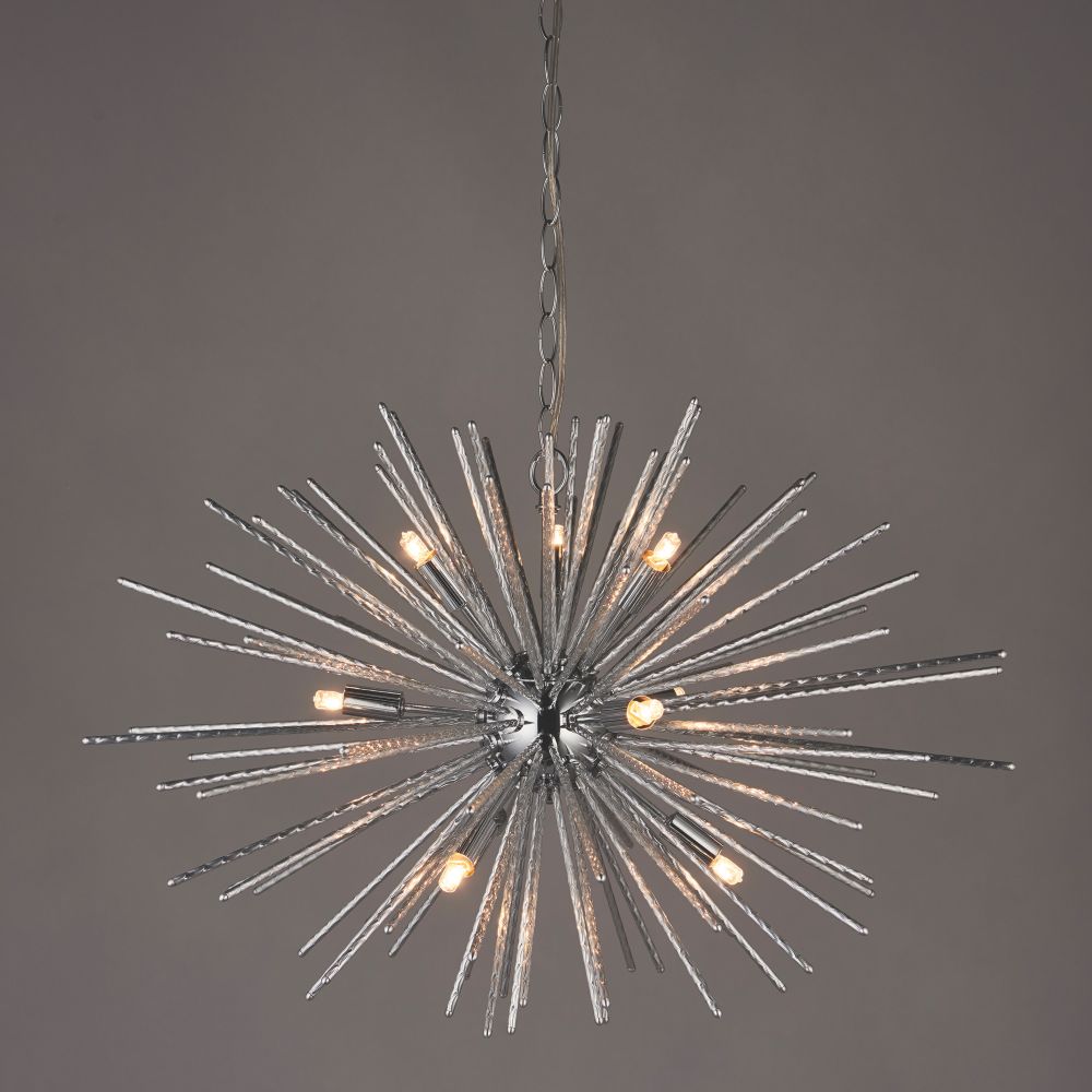 Image of Quay Design Layla LED Ceiling Light Chrome 18W 200lm 