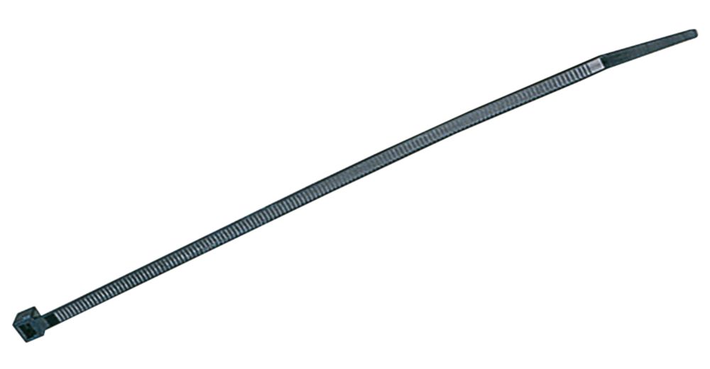 Image of Cable Ties Black 370mm x 7.5mm 100 Pack 