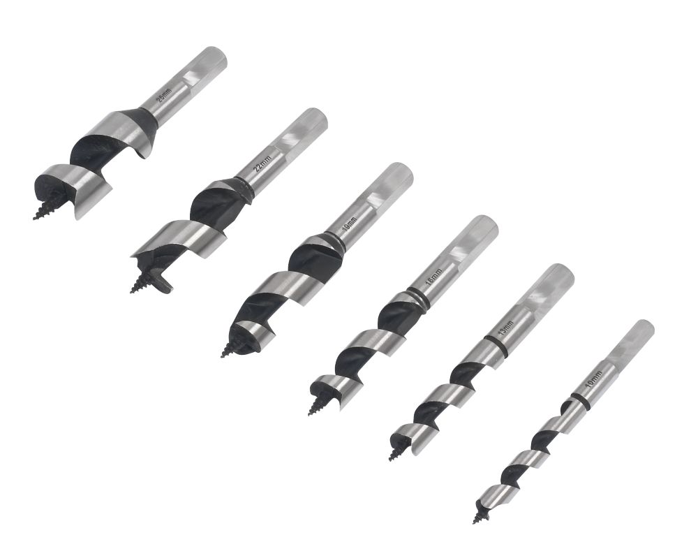 Image of Erbauer Stubby Auger Bit Set 6 Pcs 