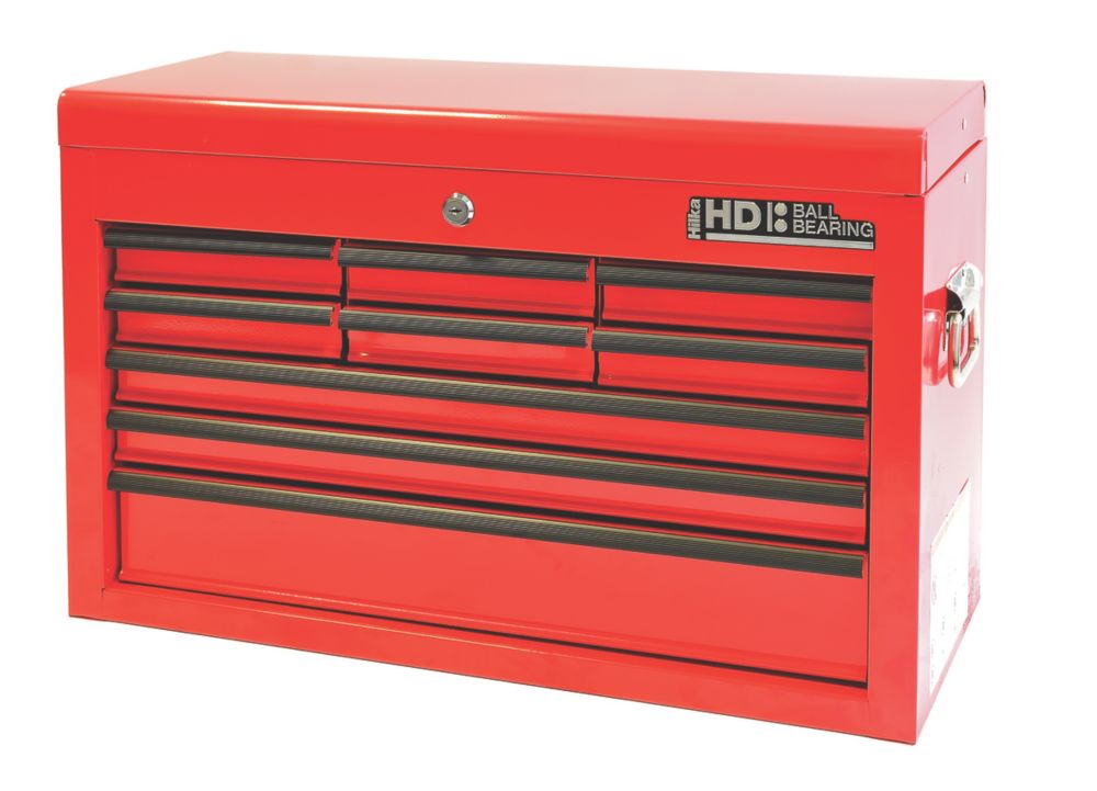 Image of Hilka Pro-Craft 9-Drawer Heavy Duty Tool Chest with Ball Bearing Drawer Slides 