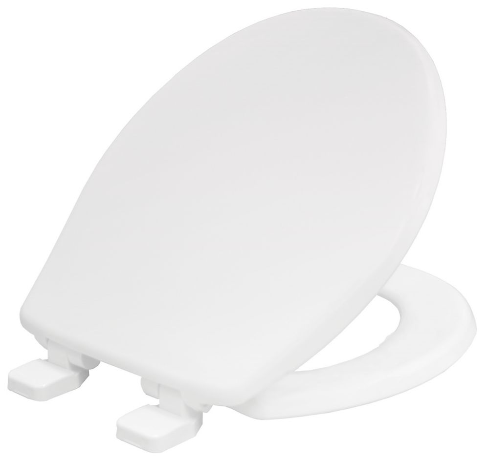 Image of Bemis York Soft-Close Toilet Seat Thermoplastic White 
