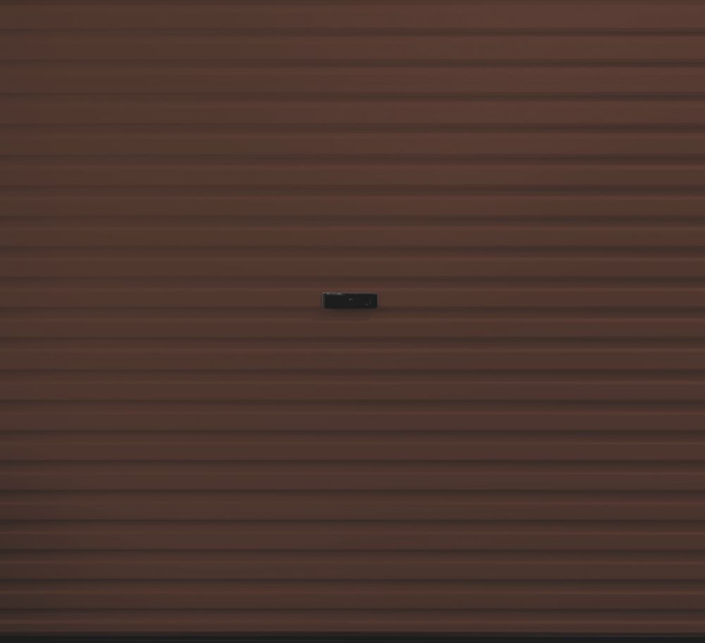 Image of Gliderol 7' 1" x 7' Non-Insulated Steel Roller Garage Door Vandyke Brown 