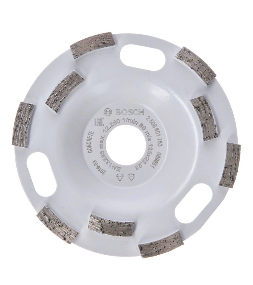 Image of Bosch Diamond High Speed Concrete Grinding Cup 125mm x 22.23 