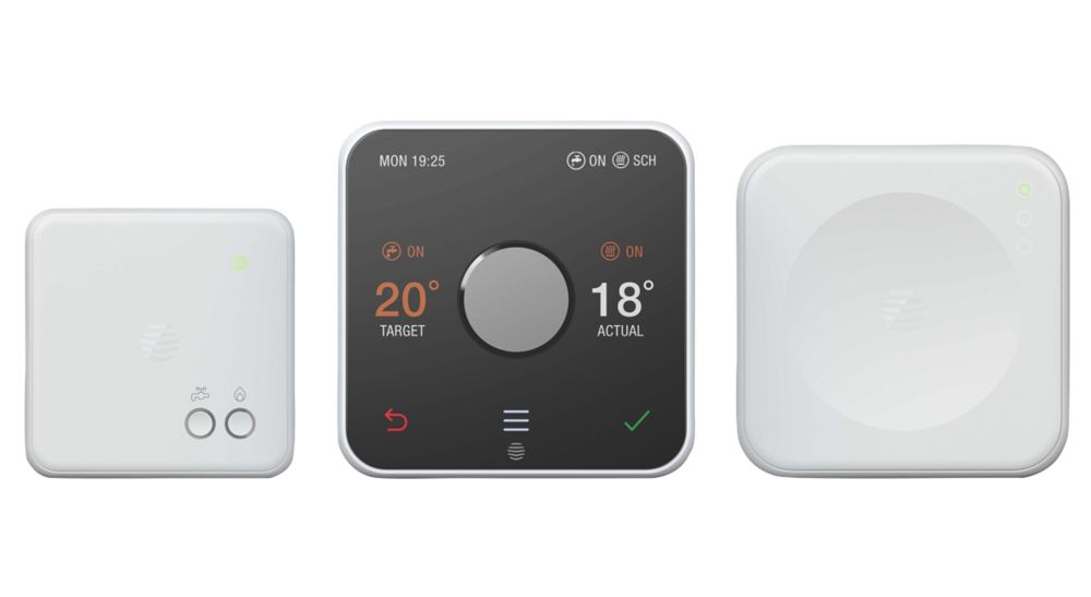Image of Hive Active V3 Wireless Heating & Hot Water Smart Thermostat White / Grey 