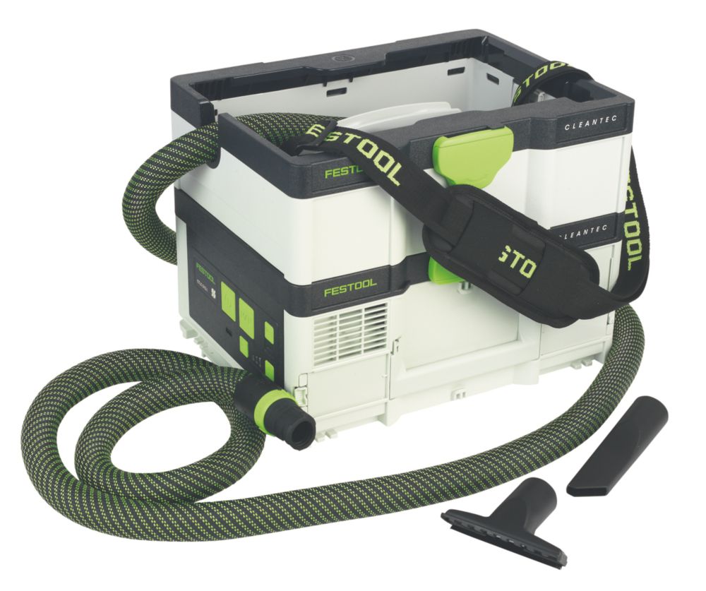 Image of Festool CTLC SYS I-Basic 180mÂ³/hr 18V Li-Ion Airstream Li-High Power Brushless Cordless L-Class Dust Extractor - Bare 