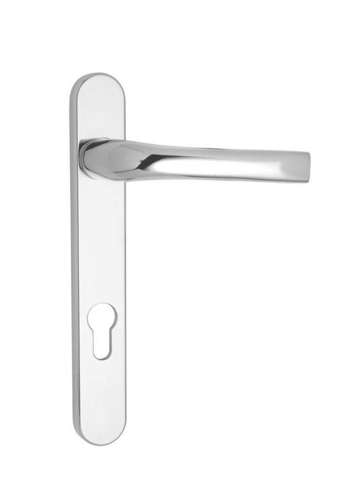Image of Mila ProLinea Door Handle Pair Polished Chrome 