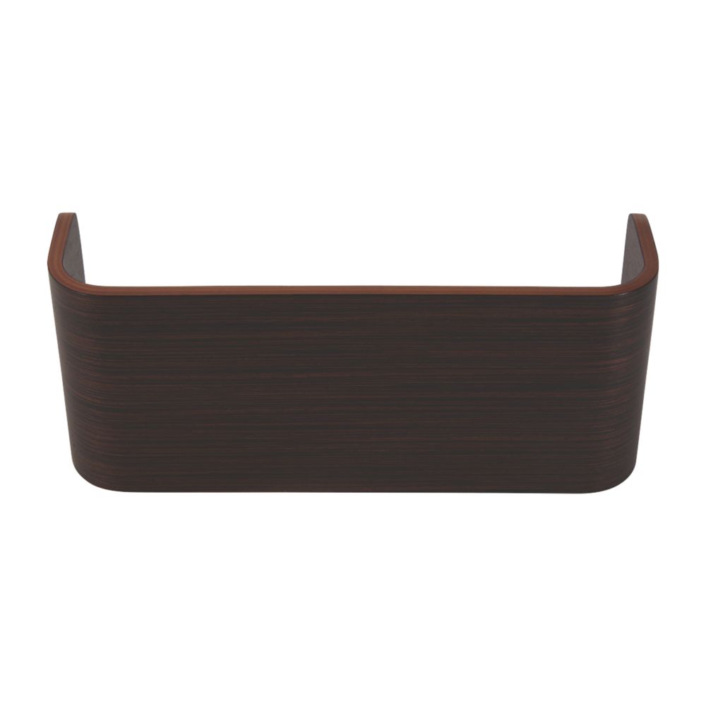 Image of 4lite Walnut Aluminium Wall Light Front Cover 