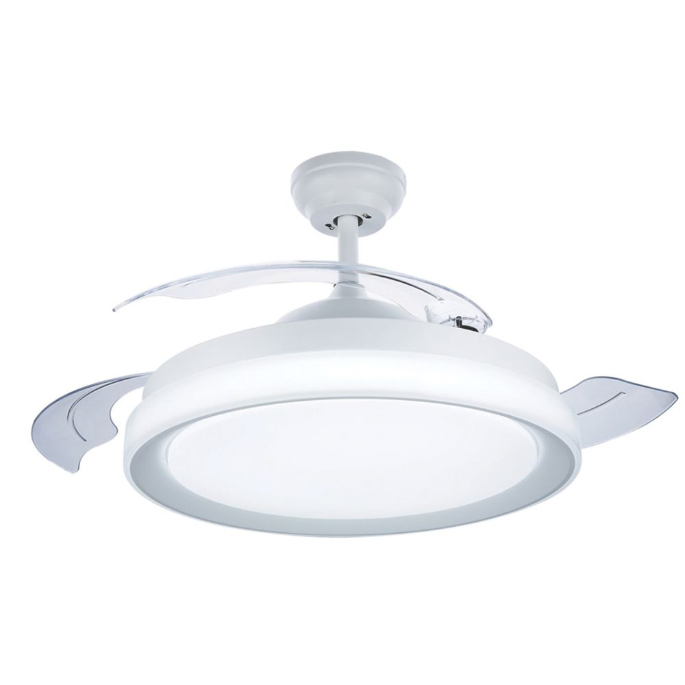 Image of Philips Bliss LED 510mm Ceiling Fan Light White 35W 4500lm 