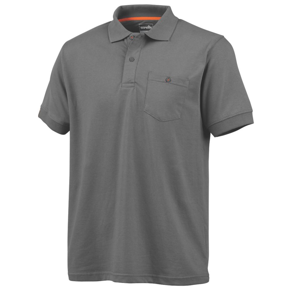 Image of Scruffs Worker Polo Graphite Small 40" Chest 