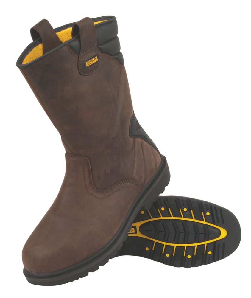 Image of DeWalt Rigger 2 Safety Rigger Boots Brown Size 12 