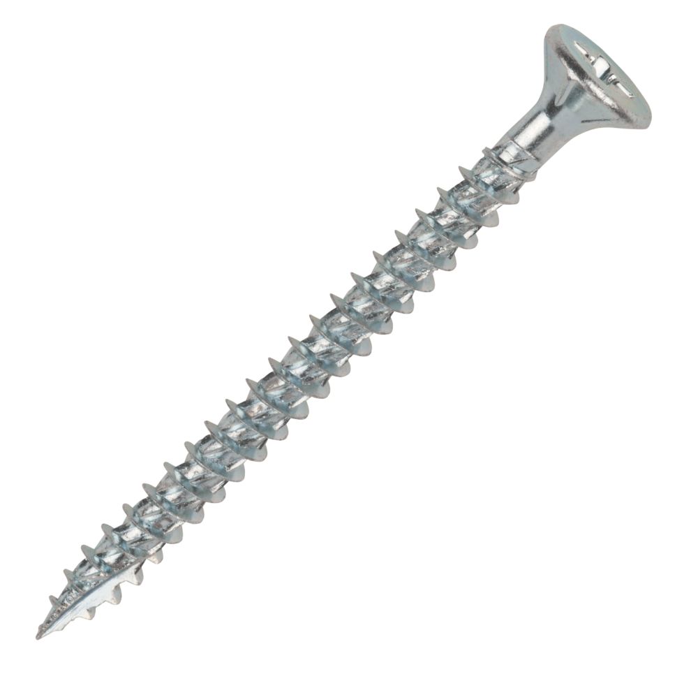 Image of Turbo Silver PZ Double-Countersunk Multipurpose Screws 3.5 x 30mm 200 Pack 