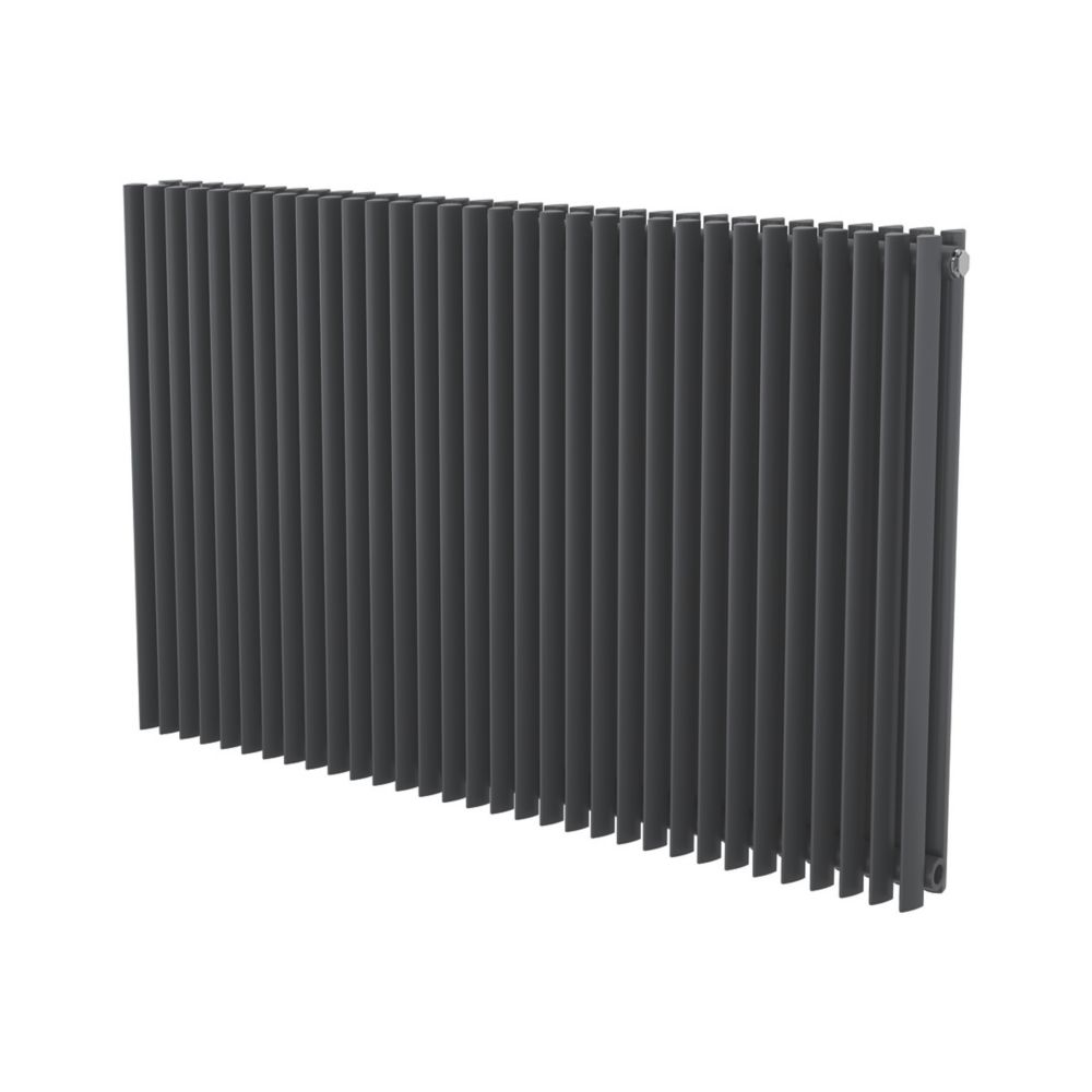 Image of Ximax Aurora Duplex Designer Radiator 600mm x 960mm Anthracite 4642BTU 