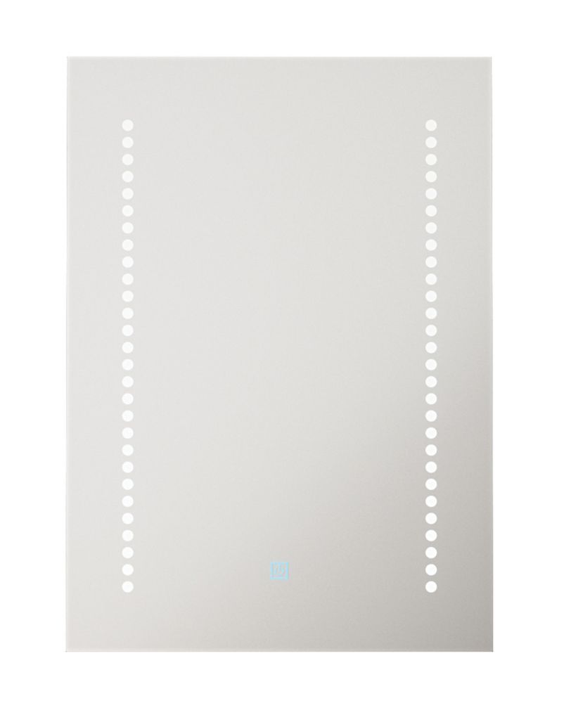 Image of Light Tech Mirrors Hudson Rectangular Illuminated LED Mirror With 1100lm LED Light 500mm x 700mm 