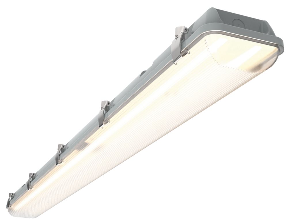 Image of Ansell Tornado Twin 5ft LED Non-Corrosive Batten Fitting 58W 6353lm 230V 