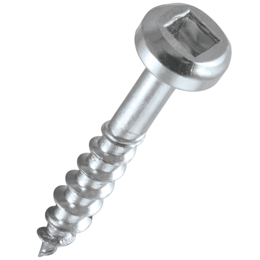 Image of Trend PH/7X25/500C Square Flange Self-Tapping Pocket Hole Screw Coarse Thread No. 7ga x 1" 500 Pack 