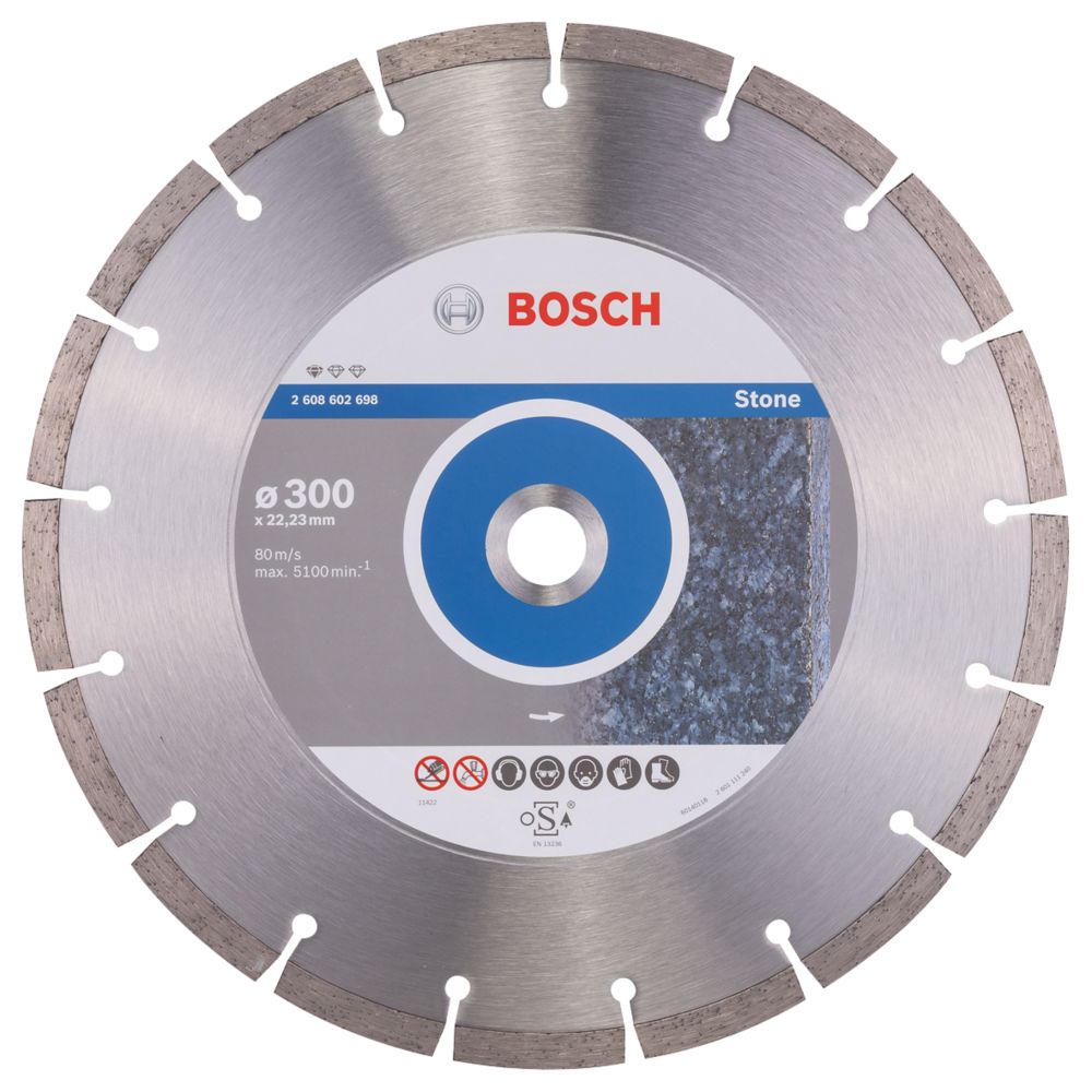 Image of Bosch Multi-Material Diamond Disc 300mm x 22.23mm 