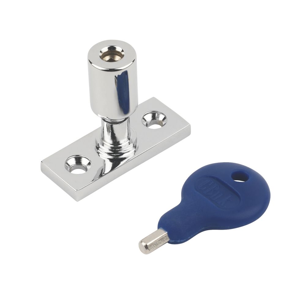 Image of Carlisle Brass Victorian Window Casement Stays Polished Chrome 