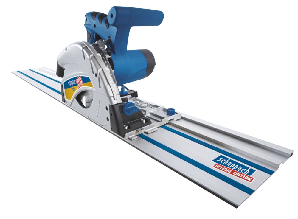Image of Scheppach PL55-P2 160mm Electric Plunge Saw with 3 x Rail
