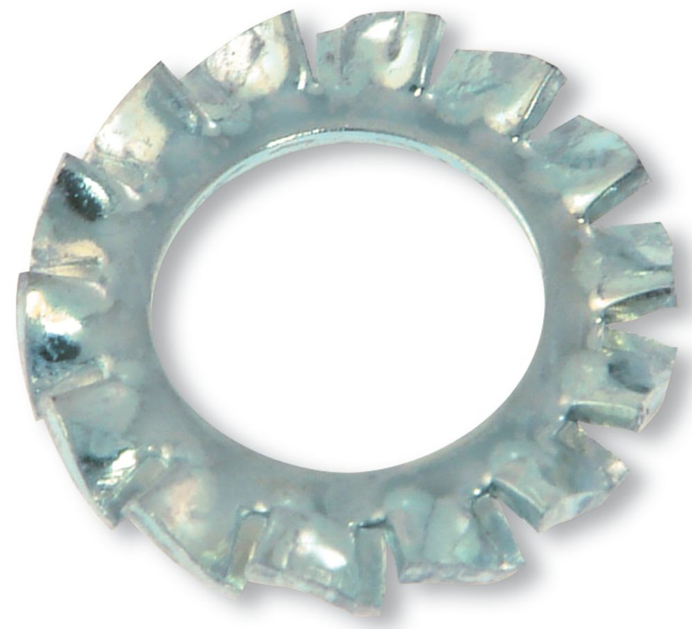 Image of Easyfix Steel Shakeproof Washers M12 x 1mm 100 Pack 