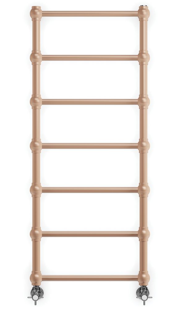 Image of Terma Retro Designer Towel Rail 1170mm x 504mm Copper 1051BTU 