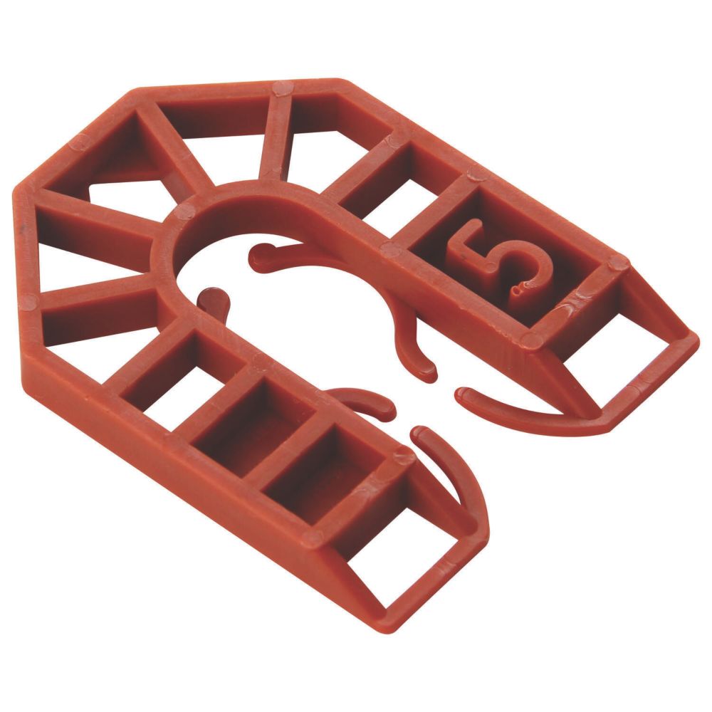 Image of Broadfix U Shims Brown Small 55mm x 5mm x 43mm 200 Pack 