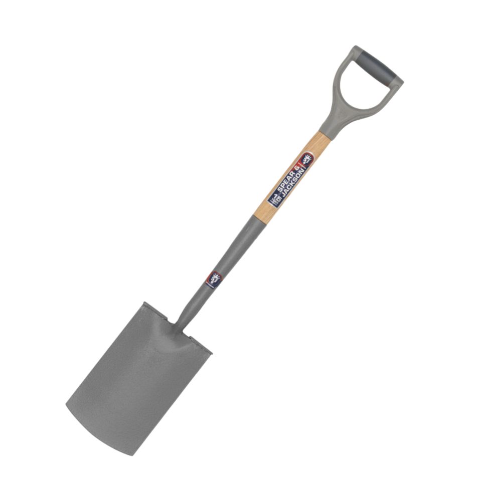 Image of Spear & Jackson Square Head Neverbend Digging Spade 