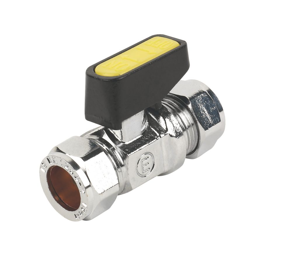 Image of Mini Ball Valve 15mm x 15mm 