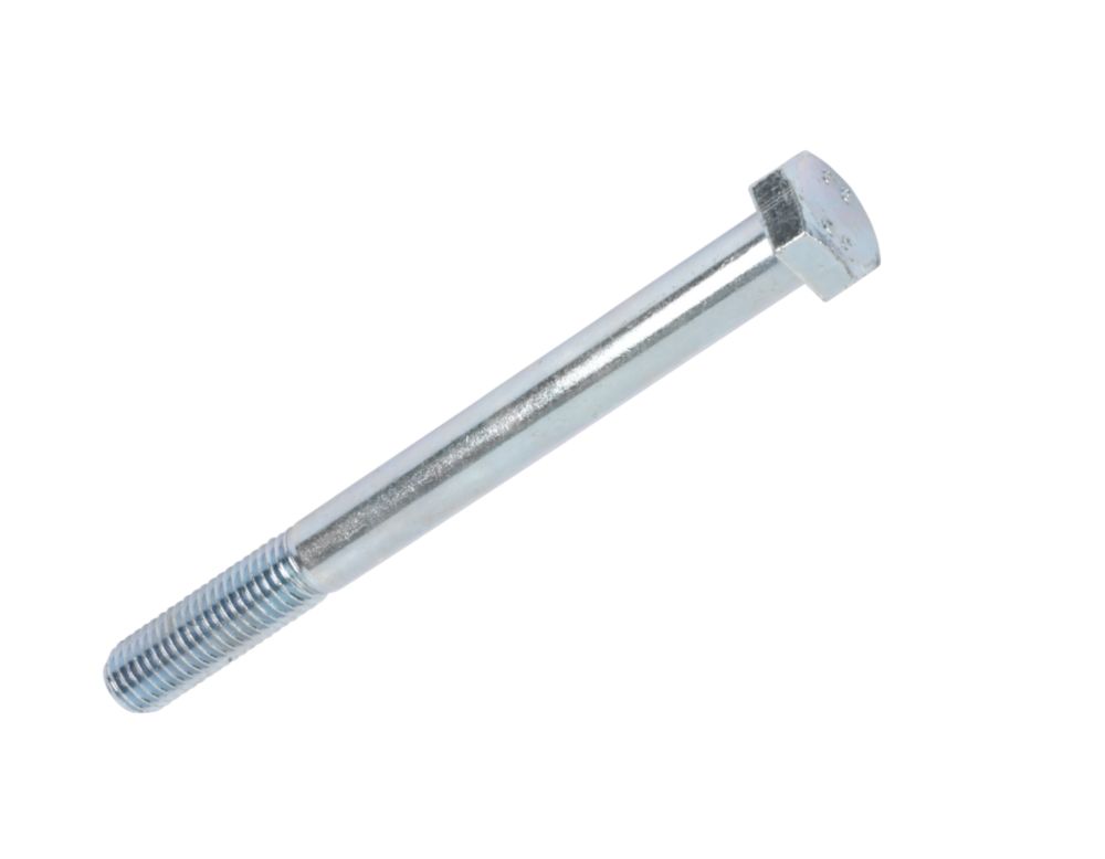Image of Easyfix Bright Zinc-Plated High Tensile Steel Hex Bolts M12 x 130mm 50 Pack 