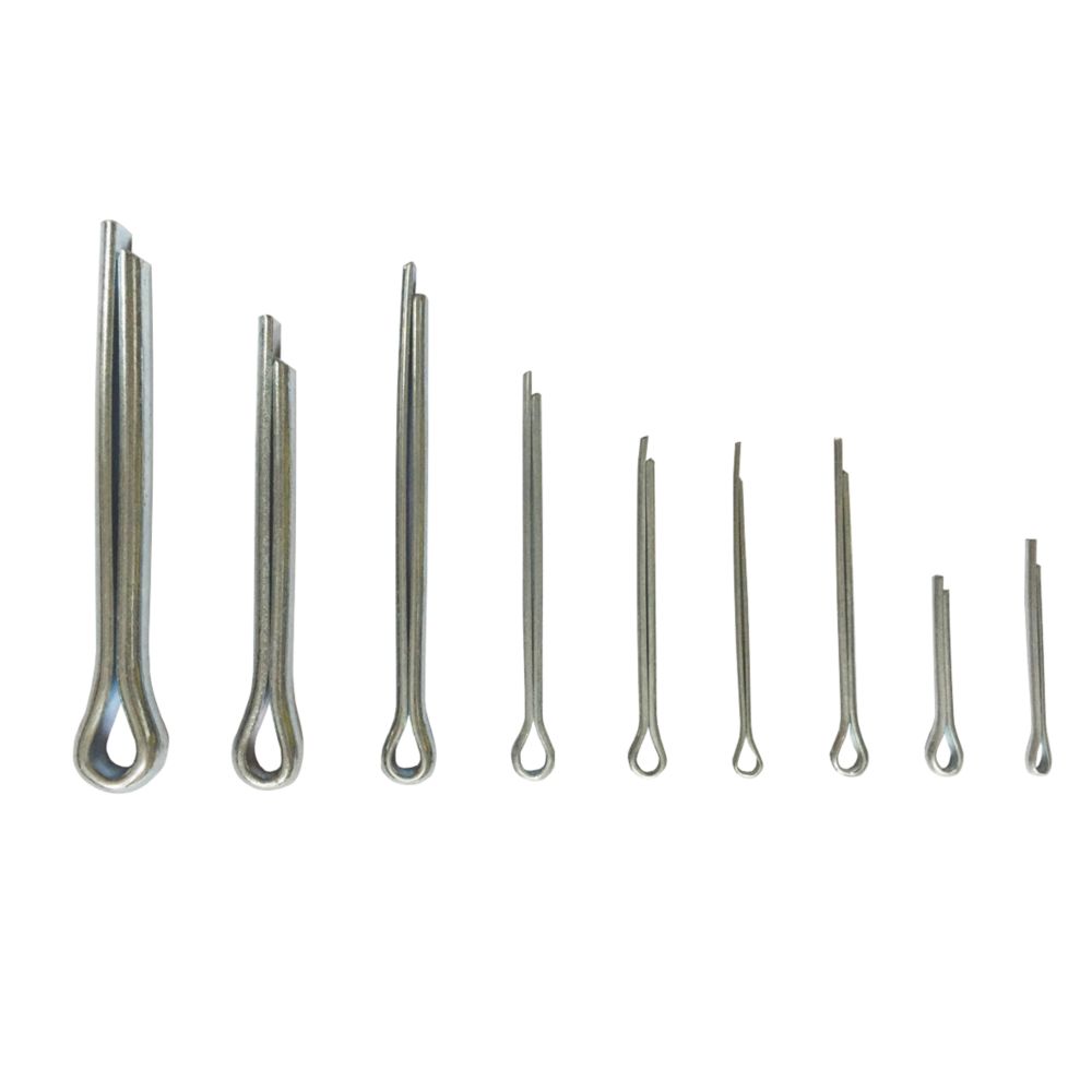 Image of Easyfix Bright Zinc-Plated Split Pins 1600 Pcs 
