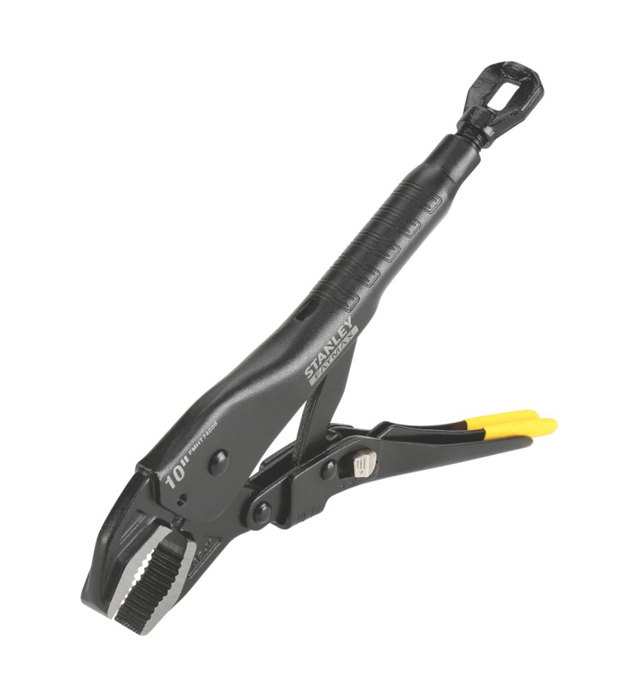 Image of Stanley FatMax Jaw Locking Mole Grip Pliers 10" 