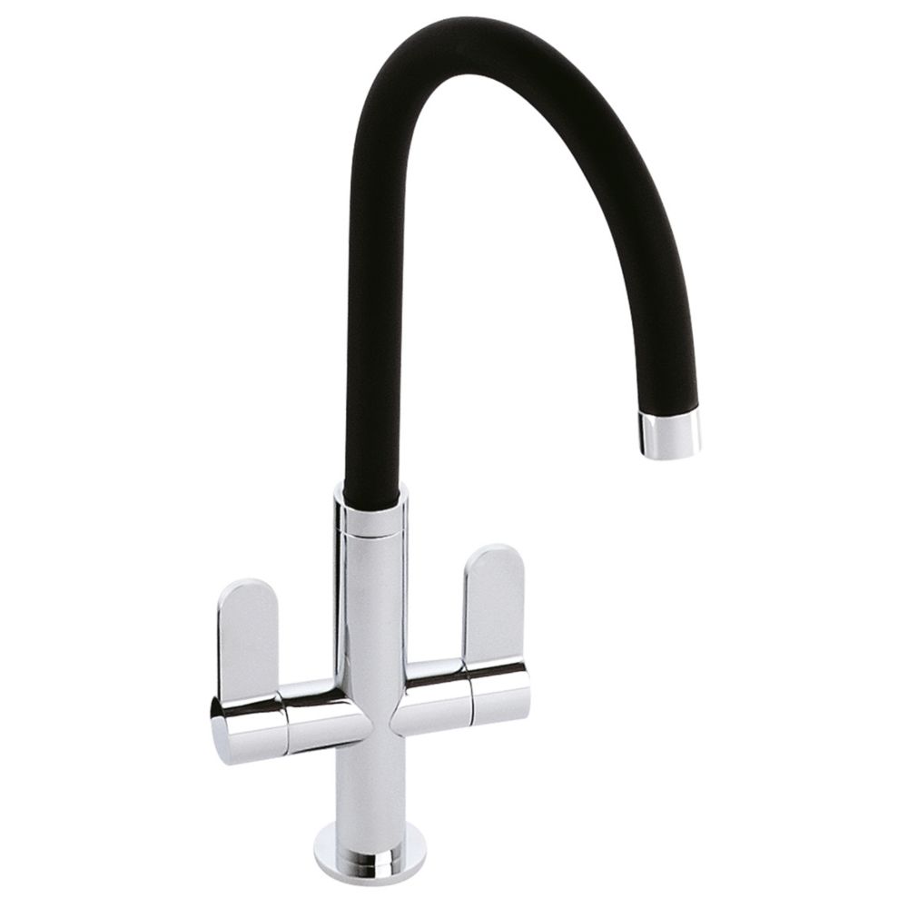 Image of Abode Linear Nero Kitchen Mixer Tap 