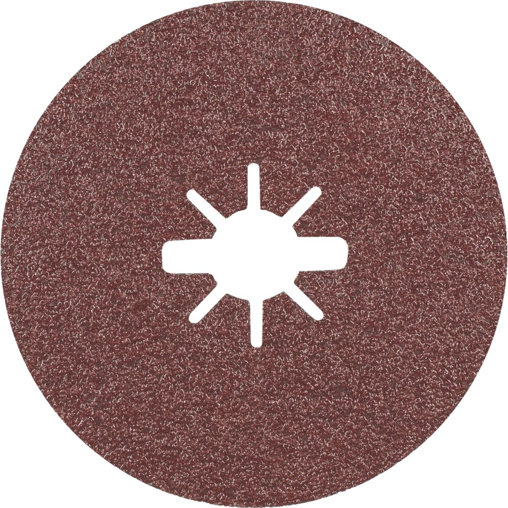 Image of Bosch Expert R781 Prisma X-Lock Fibre Discs 125mm x X-Lock 60 Grit 5 Pack 
