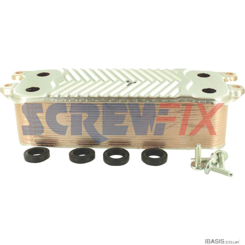 Image of Vaillant 178973 20-Plate DHW Heat Exchanger 