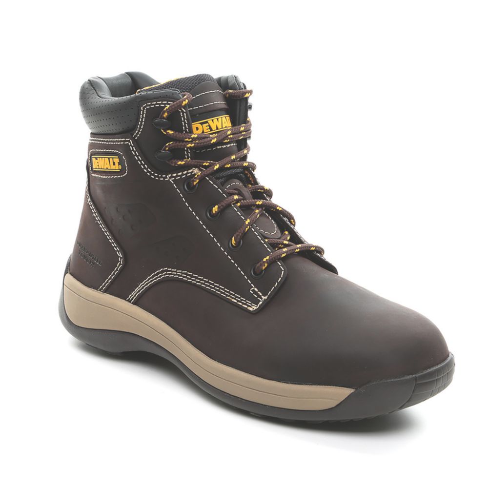 Image of DeWalt Bolster Safety Boots Brown Size 10 