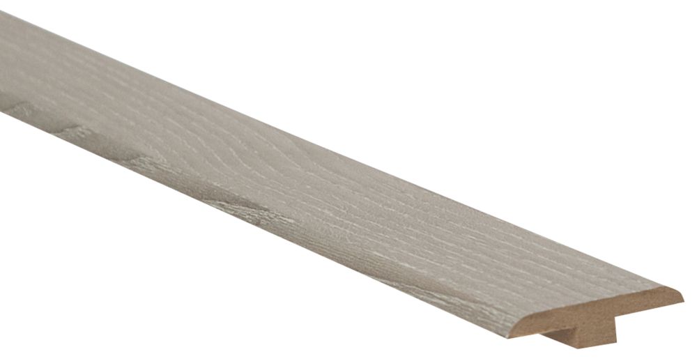Image of Unika Grey Oak Effect T-Bar Laminate Threshold 0.9m 