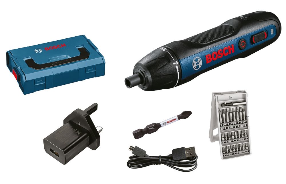 Image of Bosch GO 3.6V 1 x 1.5Ah Li-Ion Coolpack Cordless Screwdriver 