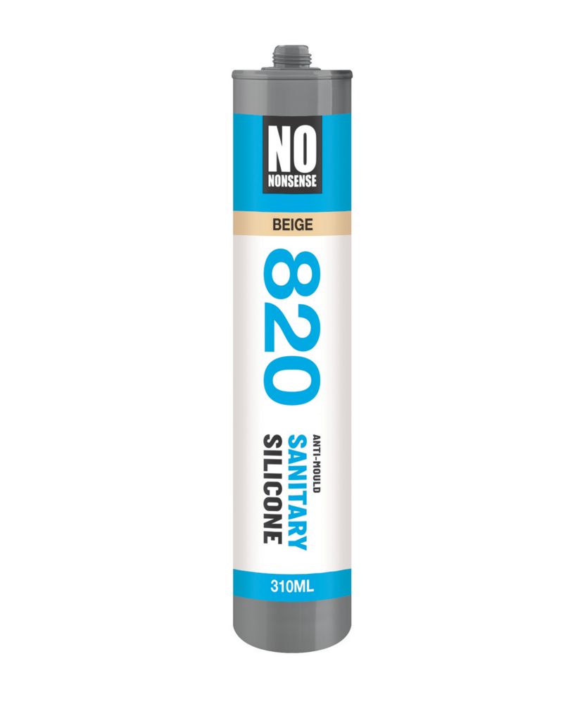 Image of No Nonsense Sanitary Silicone Beige 310ml 