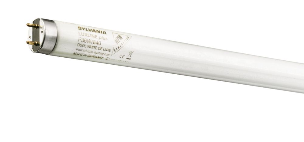 Image of Sylvania Luxline Plus G13 T8 Fluorescent Tube 6000lm 70W 1.76m 