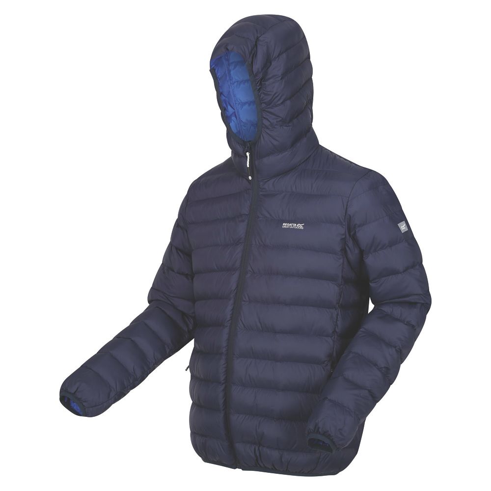 Image of Regatta Hooded Marizion Jacket Navy 