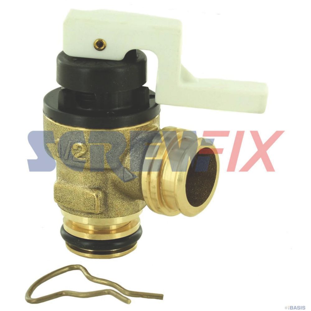 Image of Worcester Bosch 87186438140 SAFETY RELIEF VALVE 