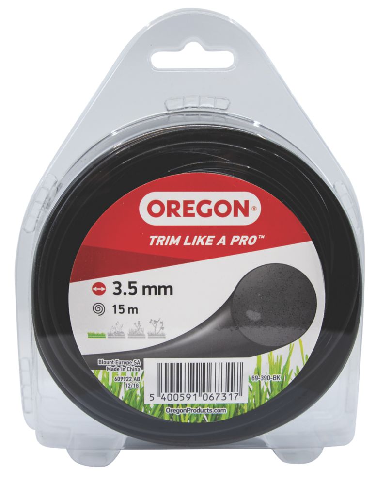 Image of Oregon Black Trimmer Line 3.5mm x 15m 