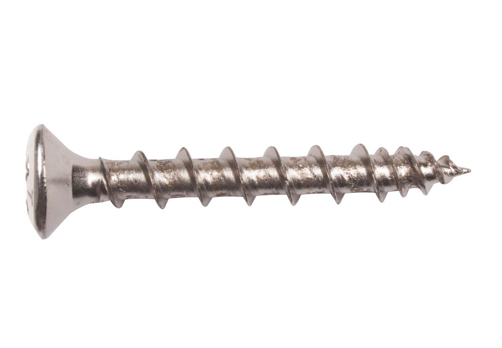 Image of Hinge-Tite PZ Double-Countersunk Thread-Cutting Hinge Screws 4.5mm x 30mm 50 Pack 