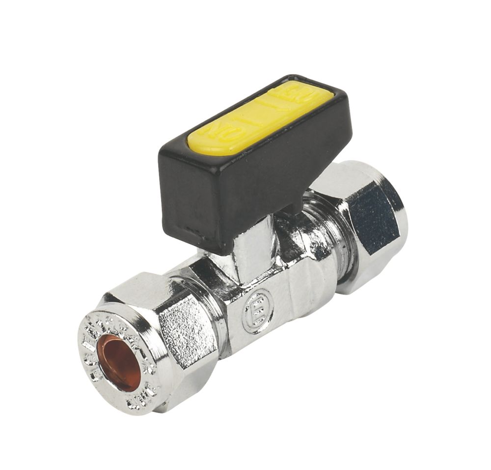 Image of Mini Ball Valve 8mm x 8mm 